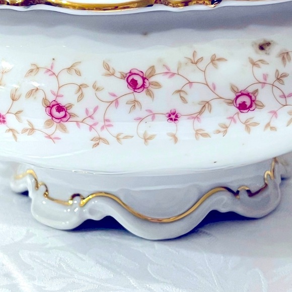 Mitterteich Bavaria Lady Claire Germany #59 Casserole Dish with Lid. - Picture 6 of 12